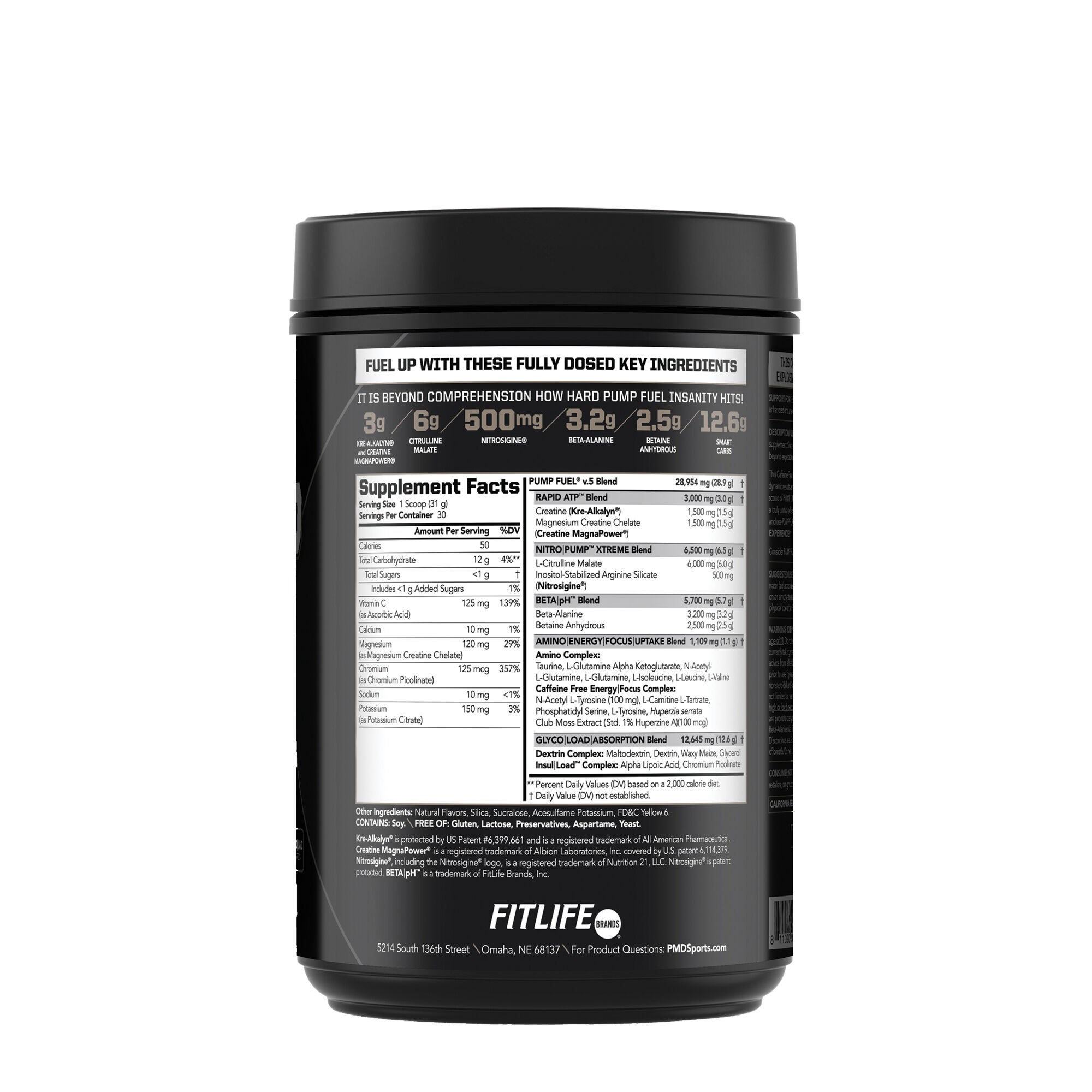 PMD® Pump Fuel® Ultra Caffeine Free - Rockin' Rainbow Sherbert | GNC